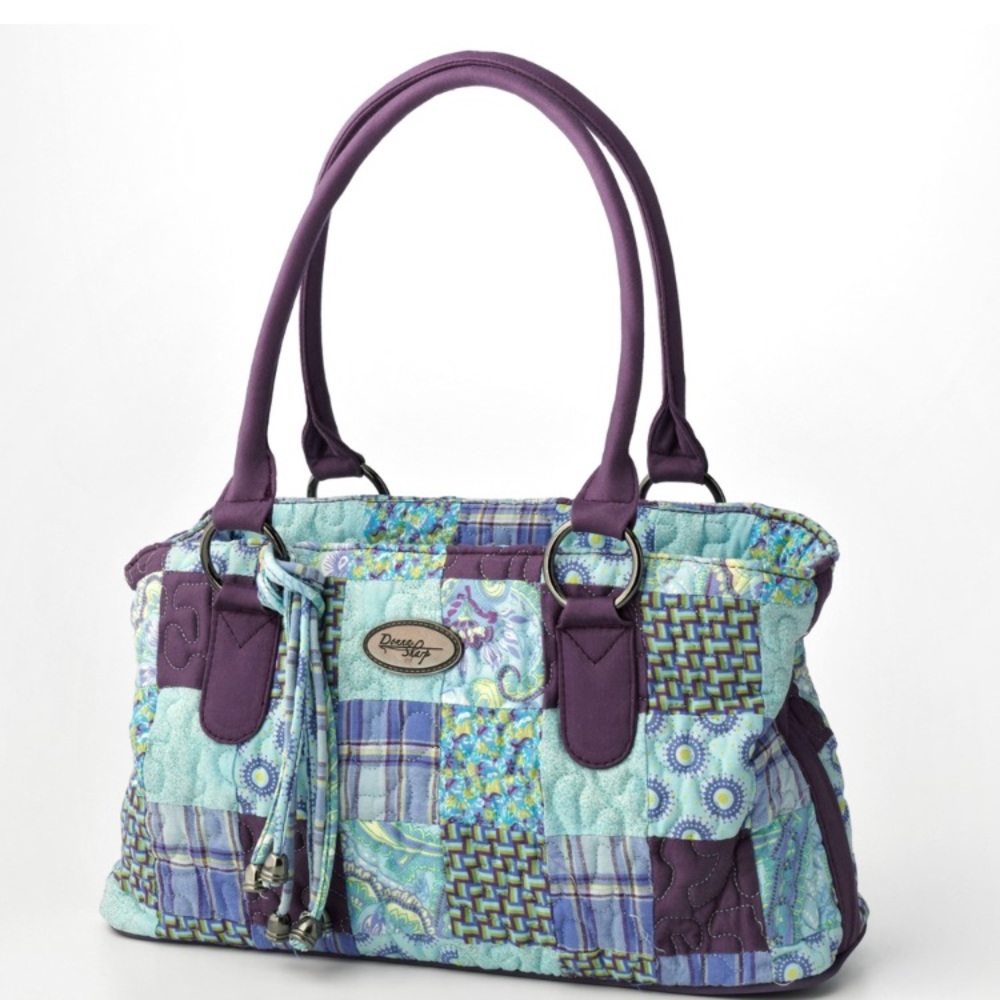 Donna Sharp Reese Quilted Patchwork Satchel